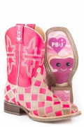 TIN HAUL LITTLE GIRLS PRETTY IN PINK WITH PB J SOLE-MULTI STYLISH OUTLET