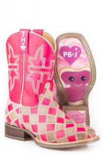 TIN HAUL LITTLE GIRLS PRETTY IN PINK WITH PB J SOLE-MULTI STYLISH OUTLET