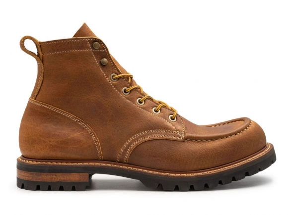 Special Offer | Truman Men's British Tan Grizzly | Moc Toe Special Offer | Truman Men's British Tan Grizzly | Moc Toe