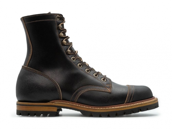 Special Offer | Truman Men's Black Waxed Flesh | Cap Toe Upland Special Offer | Truman Men's Black Waxed Flesh | Cap Toe Upland