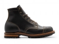 Special Offer | Truman Men's Black Waxed Flesh | Cap Toe