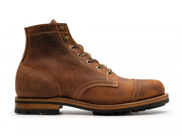 Special Offer | Truman Men's Cognac Teton Stag | Cap Toe Special Offer | Truman Men's Cognac Teton Stag | Cap Toe