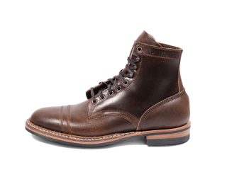 White's Boots | Men's MP-Sherman Toe Cap (Dainite Sole)-Cinnamon Waxed Flesh | Free Shipping