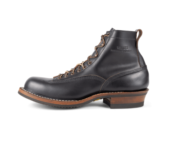 White's Boots | Men's C350 Cutter-Black Double Shot | Free Shipping