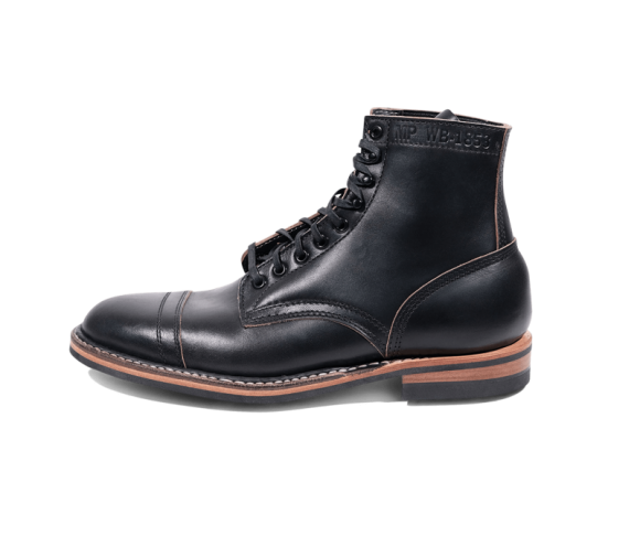 White's Boots | Men's MP-Sherman Toe Cap (Dainite Sole)-Black Chromexcel | Free Shipping