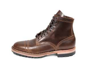 White's Boots | Men's MP-Sherman Toe Cap (Half Lug)-Cinnamon Waxed Flesh | Free Shipping