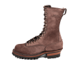 White's Boots | Men's The Original Smokejumper Lace-to-Toe-Brown Roughout | Free Shipping