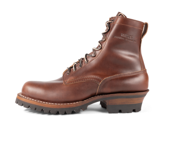 White's Boots | Men's C355 Logger-British Tan Double Shot | Free Shipping