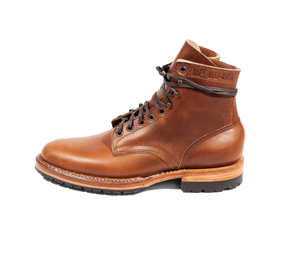 White's Boots | Men's MP-Sherman Plain Toe (Half Lug)-British Tan Chromexcel | Free Shipping