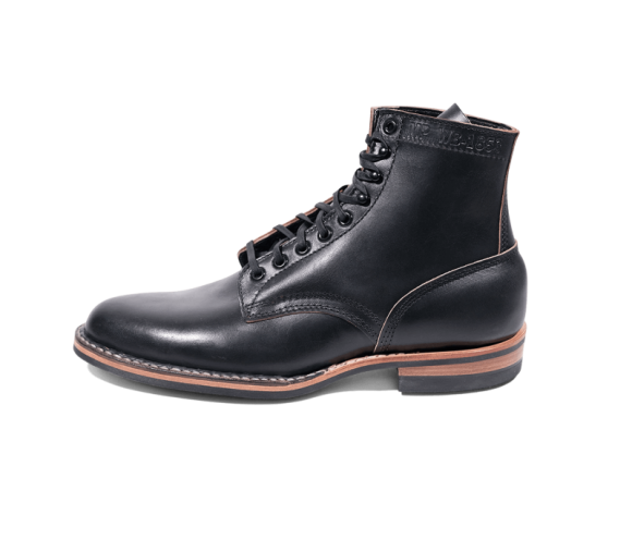White's Boots | Men's MP-Sherman Plain Toe (Dainite Sole)-Black Chromexcel | Free Shipping