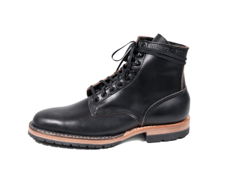White's Boots | Men's MP-Sherman Plain Toe (Half Lug)-Black Chromexcel | Free Shipping
