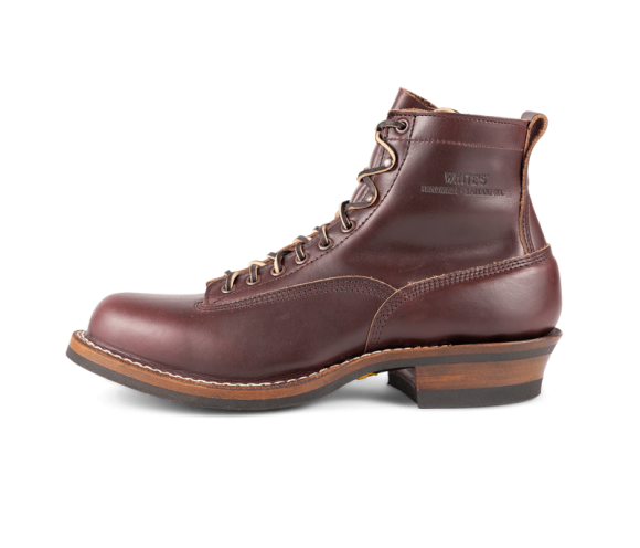 White's Boots | Men's C350 Cutter-Burgundy Double Shot | Free Shipping
