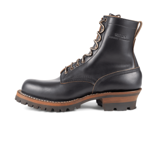 White's Boots | Men's C355 Logger-Black Double Shot | Free Shipping