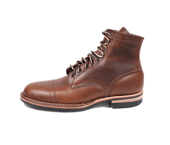 White's Boots | Men's MP-Sherman Toe Cap (Dainite Sole)-British Tan Chromexcel | Free Shipping