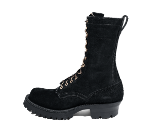 White's Boots | Men's The Original Smokejumper-Black Roughout | Free Shipping