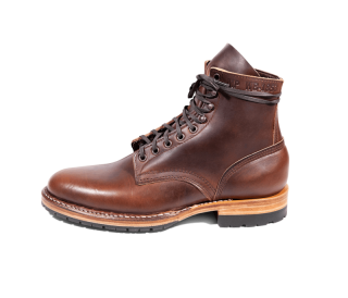 White's Boots | Men's MP-Sherman Plain Toe (Half Lug)-Brown Chromexcel | Free Shipping