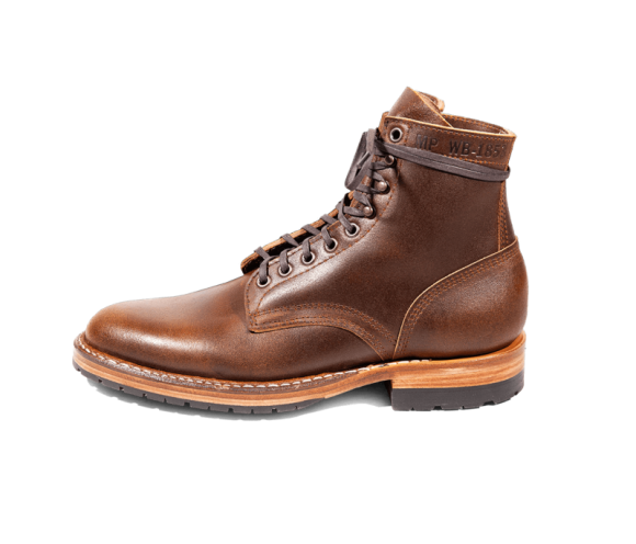 White's Boots | Men's MP-Sherman Plain Toe (Half Lug)-Cinnamon Waxed Flesh | Free Shipping