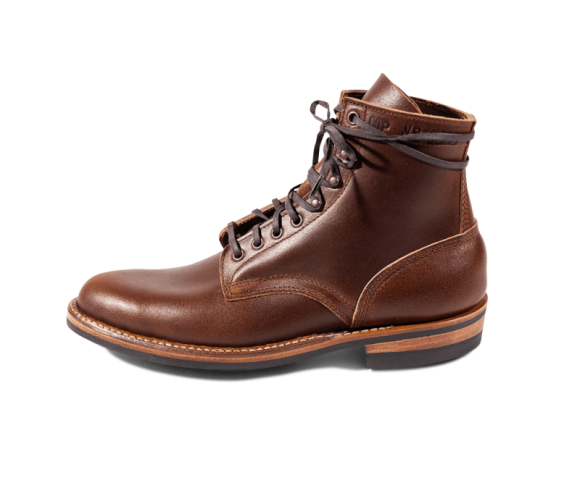 White's Boots | Men's MP-Sherman Plain Toe (Dainite Sole)-Cinnamon Waxed Flesh | Free Shipping