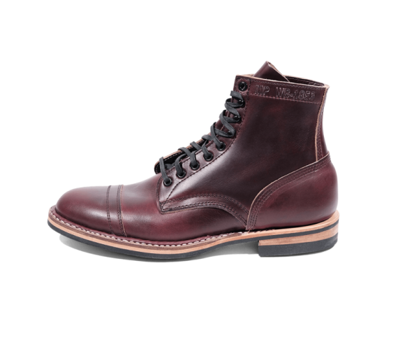 White's Boots | Men's MP-Sherman Toe Cap (Dainite Sole)-Burgundy Chromexcel | Free Shipping
