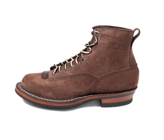 White's Boots | Men's The Original 350 Cutter-Brown Roughout | Free Shipping