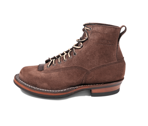 White's Boots | Men's The Original 350 Cutter-Brown Roughout | Free Shipping