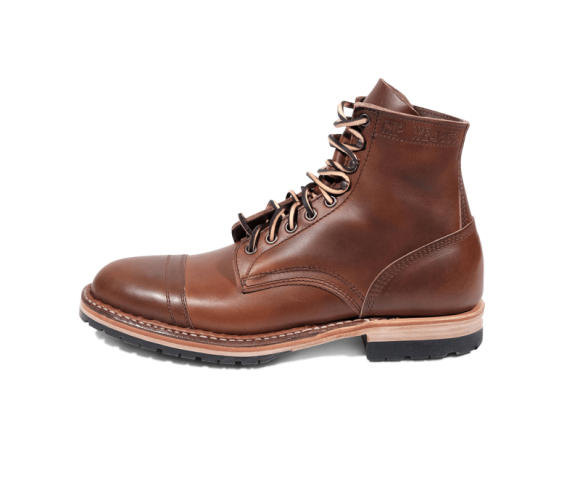 White's Boots | Men's MP-Sherman Toe Cap (Half Lug)-British Tan Chromexcel | Free Shipping