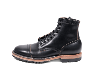 White's Boots | Men's MP-Sherman Toe Cap (Half Lug)-Black Chromexcel | Free Shipping