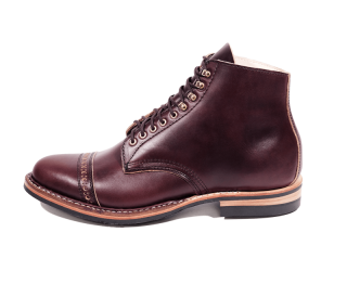 White's Boots | Men's Stevens Dress Cap-Burgundy Chromexcel | Free Shipping