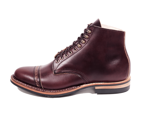 White's Boots | Men's Stevens Dress Cap-Burgundy Chromexcel | Free Shipping