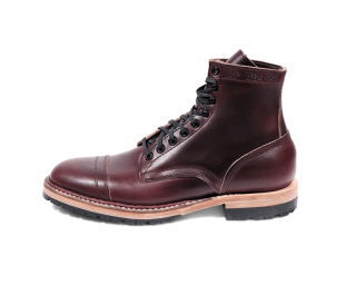 White's Boots | Men's MP-Sherman Toe Cap (Half Lug)-Burgundy Chromexcel | Free Shipping