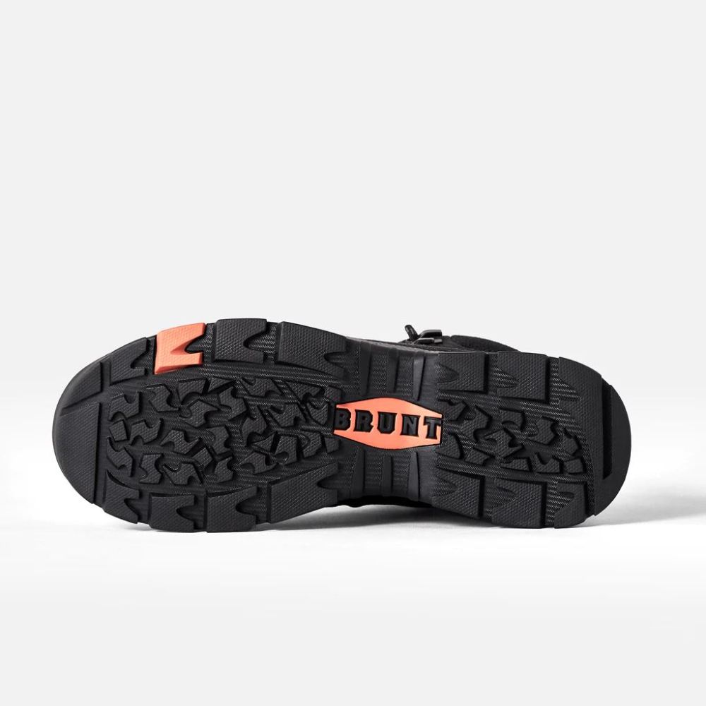 BRUNT MEN'S THE RYNG (COMP TOE)-BLACK WORK BOOTS