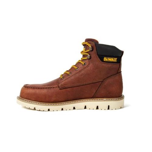 MEN'S DEWALT FLEX MOC TOE WORK BOOT-Walnut