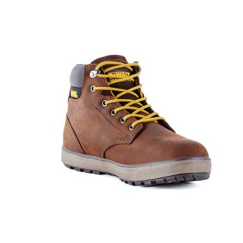 MEN'S DEWALT PLASMA PLAIN TOE LEATHER WORK BOOT-Walnut Pitstop  MEN'S DEWALT PLASMA PLAIN TOE LEATHER WORK BOOT-Walnut Pitstop