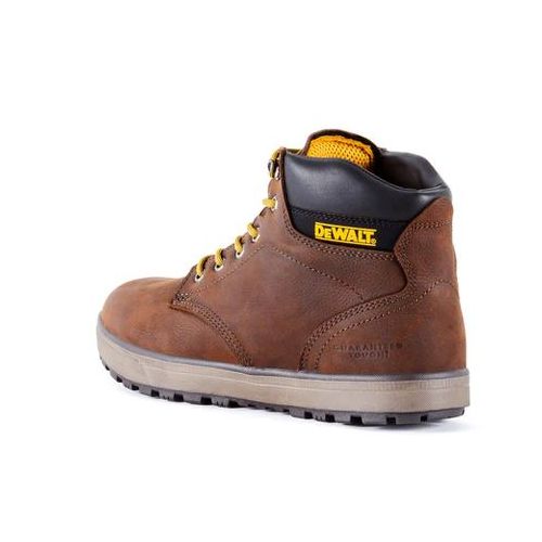 MEN'S DEWALT PLASMA PLAIN TOE LEATHER WORK BOOT-Walnut Pitstop