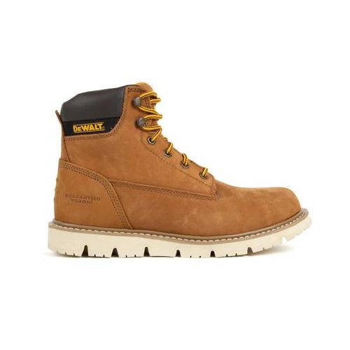 MEN'S DEWALT FLEX STEEL TOE SAFETY WORK BOOT-Sundance Full Grain