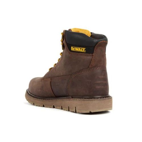 MEN'S DEWALT FLEX STEEL TOE SAFETY WORK BOOT-Brown Crazy Horse