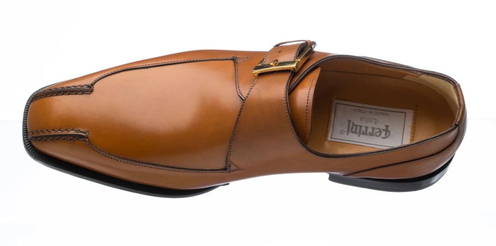 New Arrivals Ferrini Men's French Calf 3873-Brown