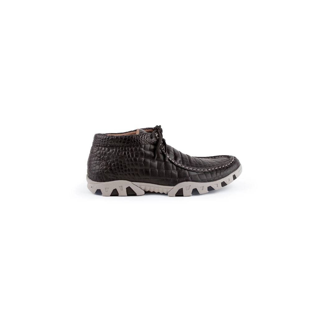 New Arrivals Ferrini Men's Cowhide Print Rogue-Black