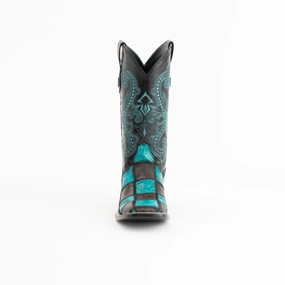 New Arrivals Ferrini Men's Patchwork - Men's-Black/Teal