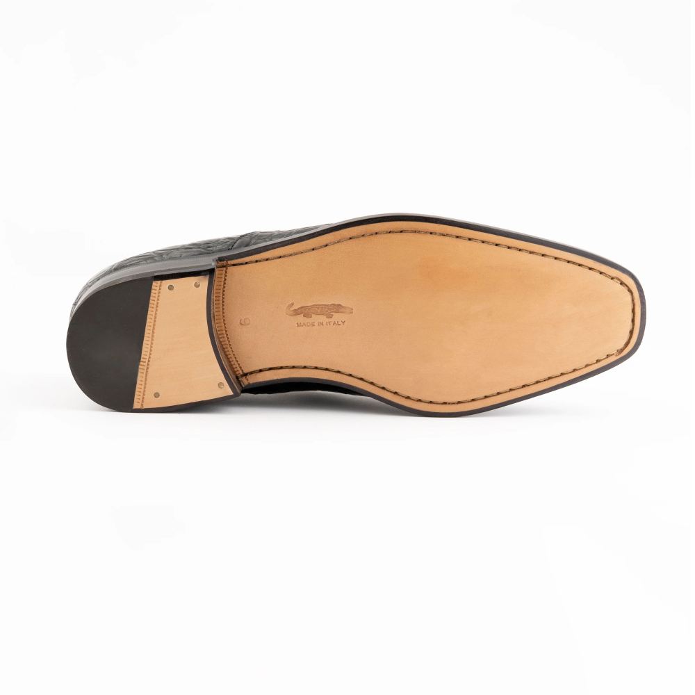 New Arrivals Ferrini Men's Alligator 3877-Black