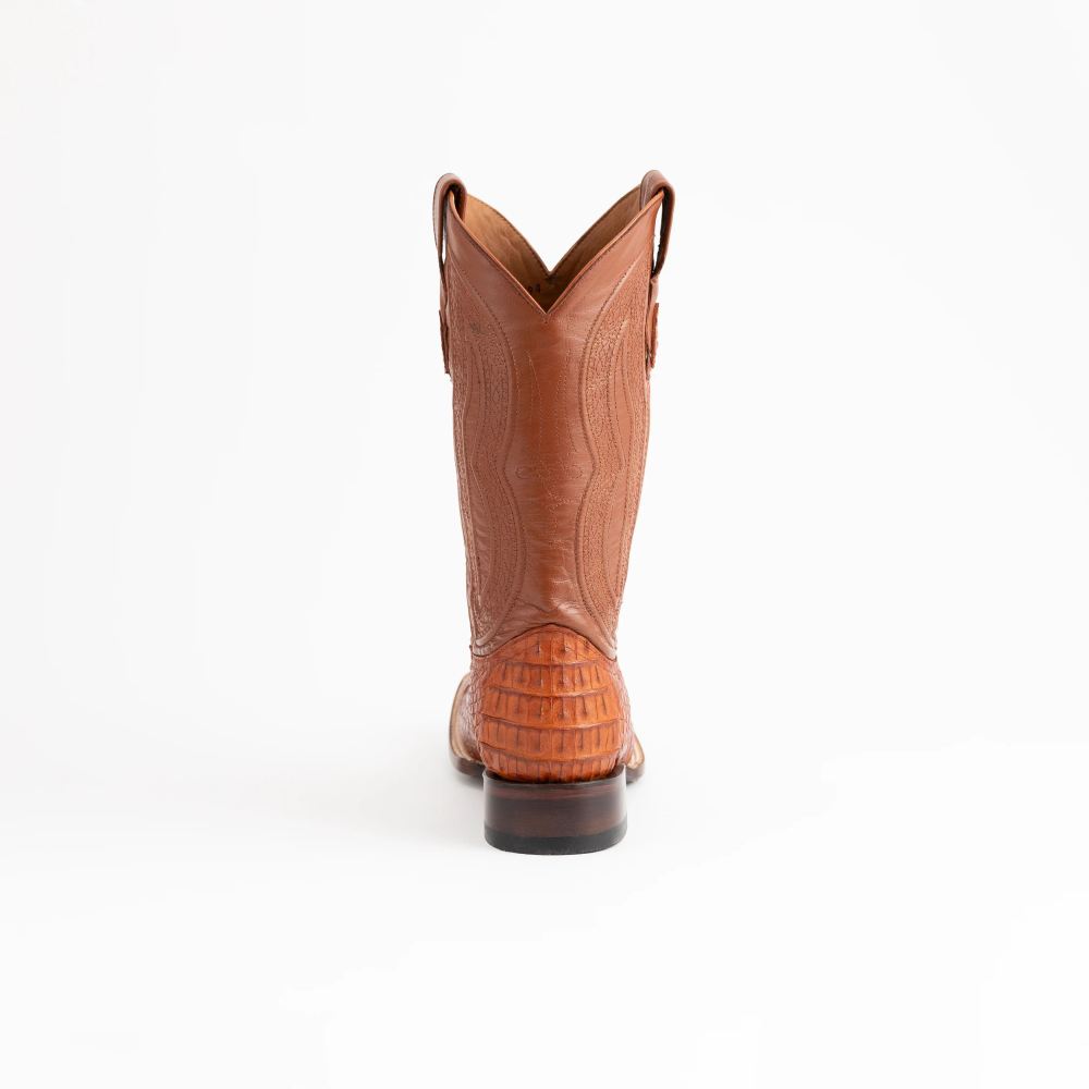 New Arrivals Ferrini Men's Hornback Caiman Dakota-Cognac