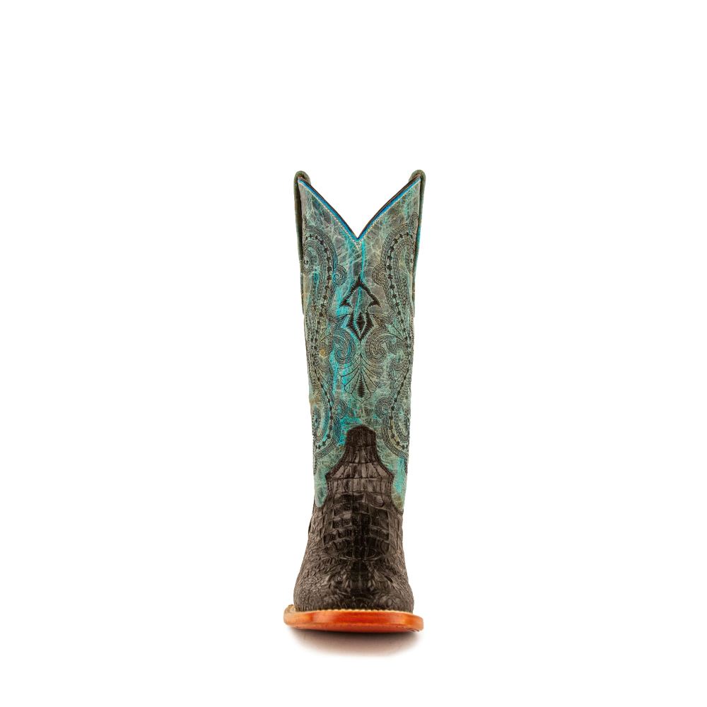 New Arrivals Ferrini Women's Stampede - Ladies-Black/Teal