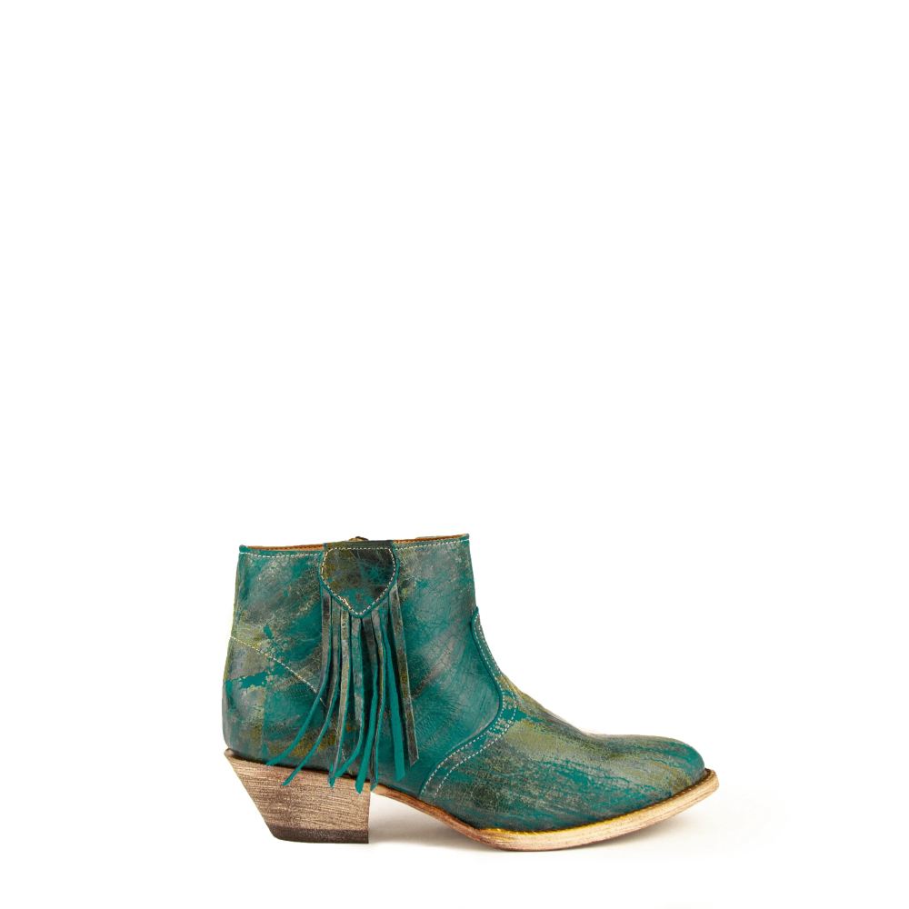New Arrivals Ferrini Women's Fringe-Turquoise