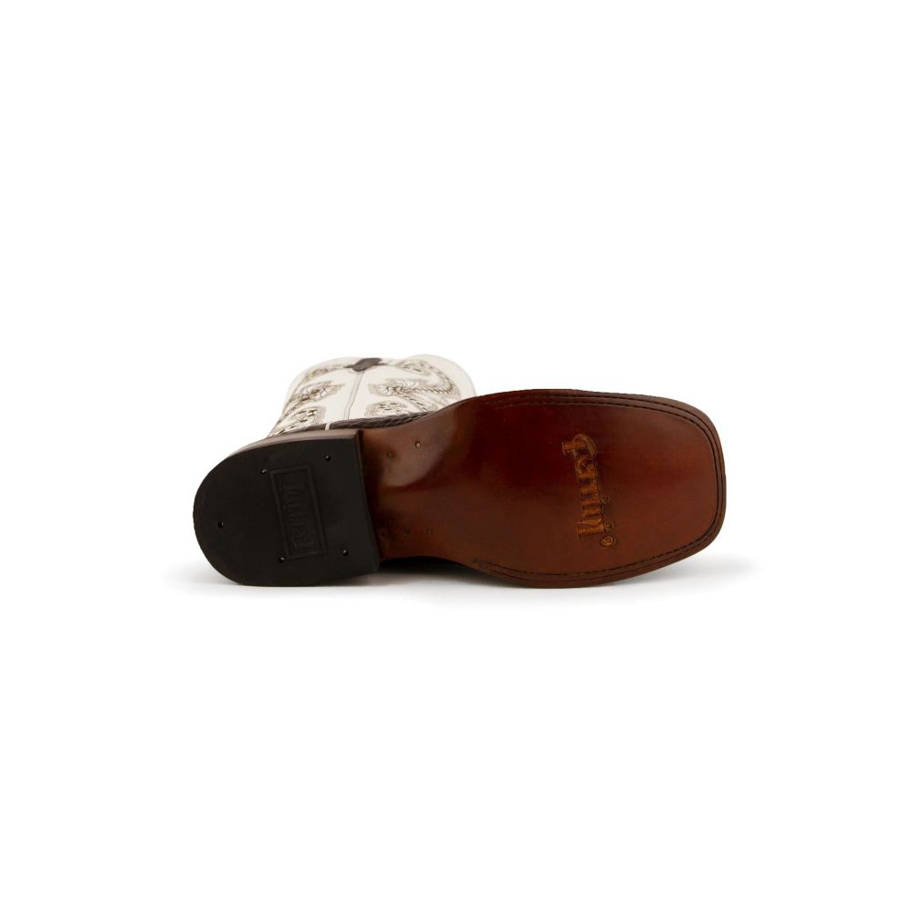 New Arrivals Ferrini Women's Rancher-Chocolate/White