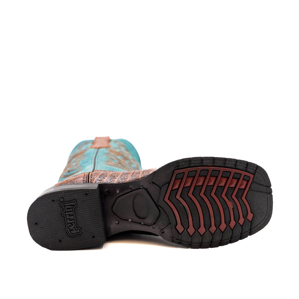 New Arrivals Ferrini Men's Stampede Rubber Sole-Sport Rust