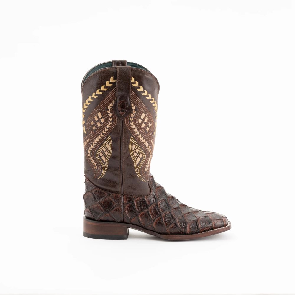 New Arrivals Ferrini Men's Bronco-Chocolate