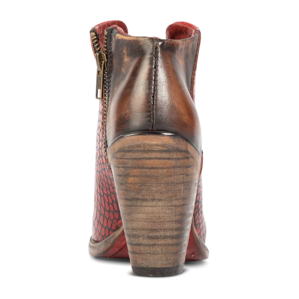 FREEBIRD STYLISH OUTLET WOMEN'S DETROIT-RED CROCO | STYLISH OUTLET