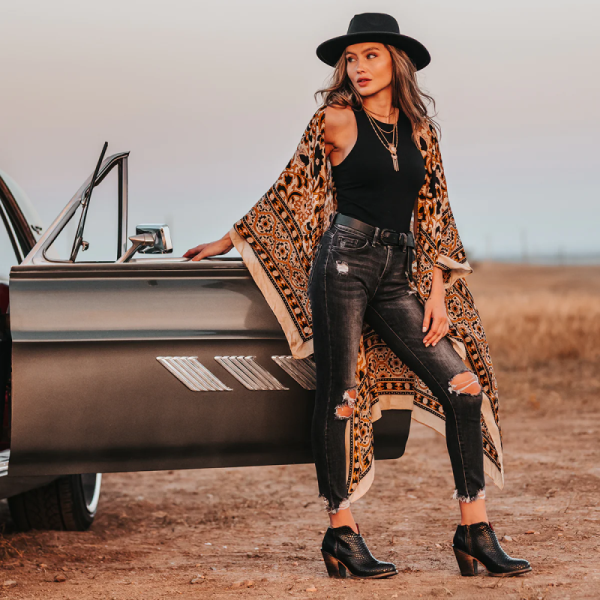 FREEBIRD STYLISH OUTLET WOMEN'S DETROIT-BLACK SNAKE | STYLISH OUTLET