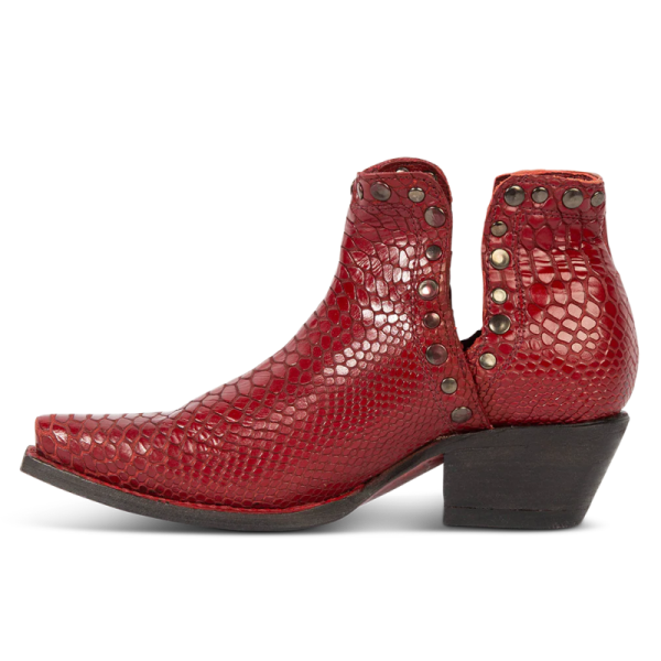 FREEBIRD STYLISH OUTLET WOMEN'S MANDY-RED SNAKE | STYLISH OUTLET