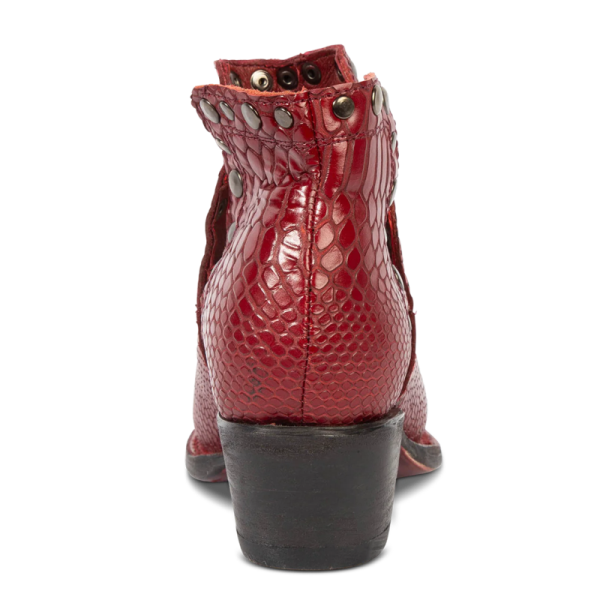 FREEBIRD STYLISH OUTLET WOMEN'S MANDY-RED SNAKE | STYLISH OUTLET